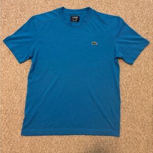 Lacoste Men's blue Teal Short Sleeve Tee